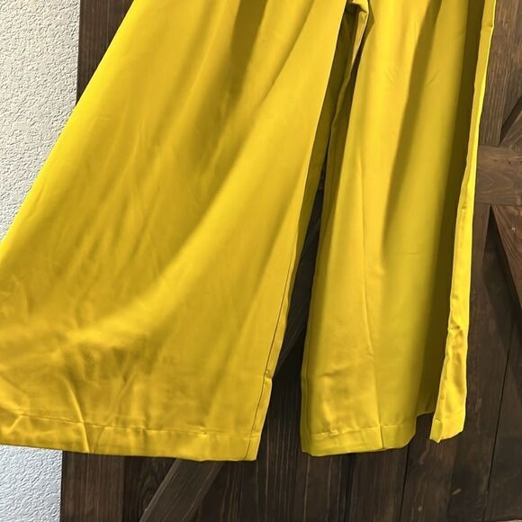 NWT Making the Cut Season 2 Episode 2 Joshua's Wide Leg Citrus Lime Pan… - Picture 5 of 12